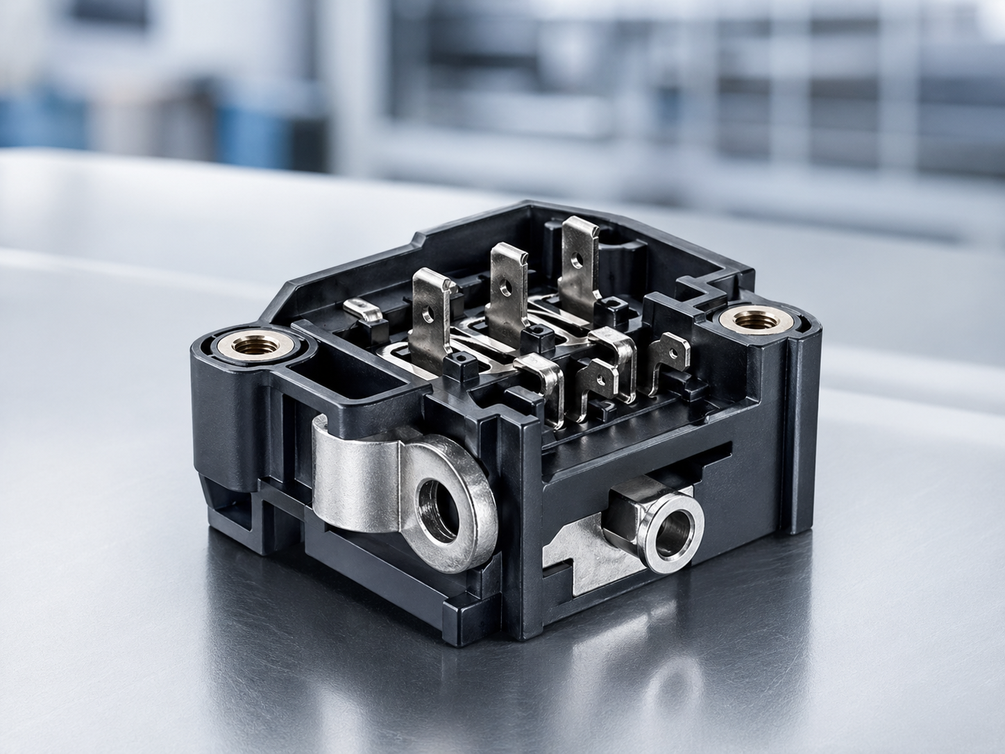 Hybridteile aus Kunststoff und Metall